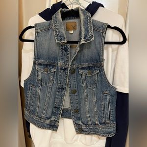 BOGO: American Eagle denim vest